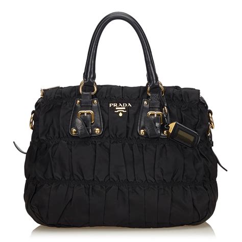 prada nylon bah|Prada leather handbags.